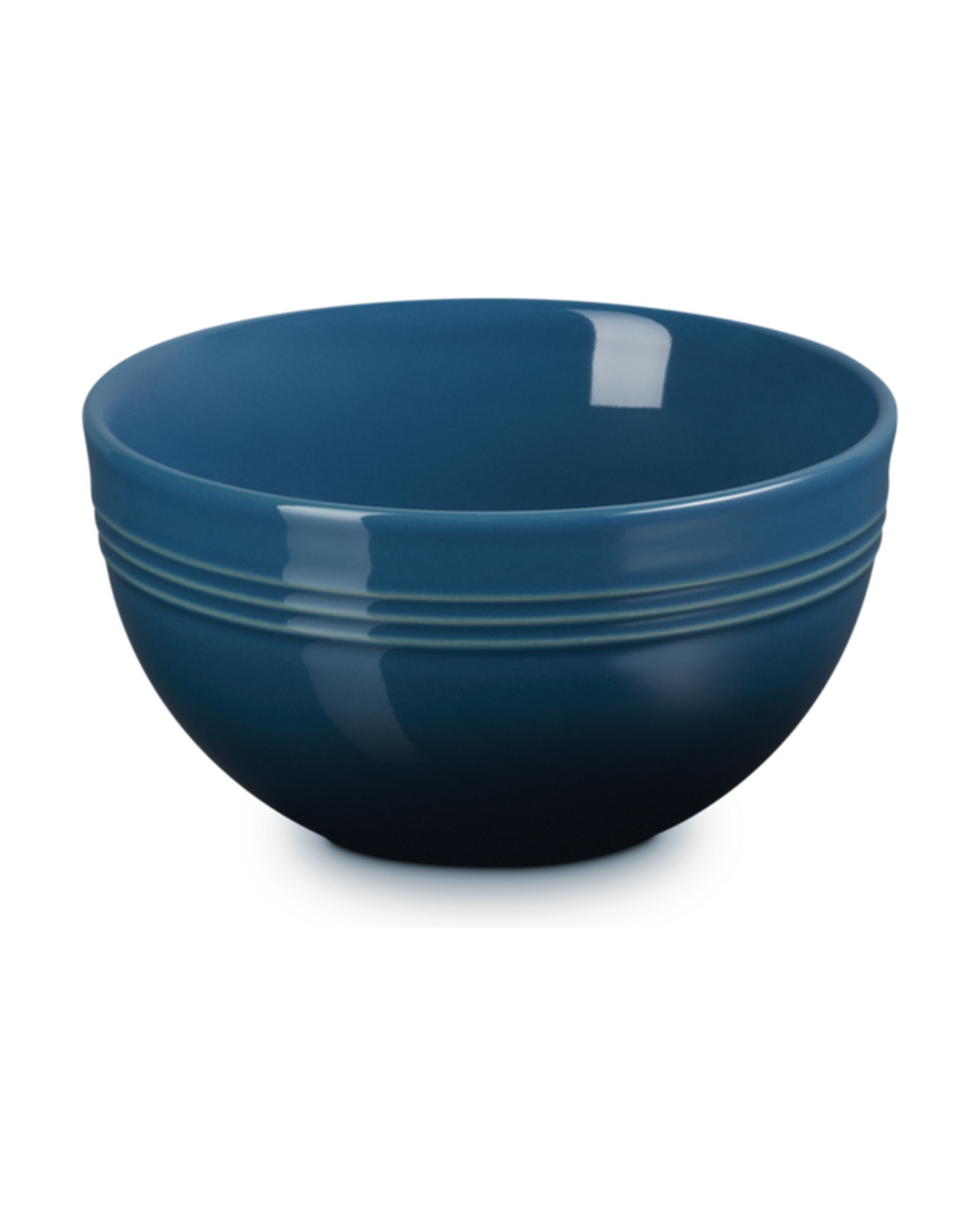 Le Creuset Stoneware Coupe Snack Bowl – Deep Teal