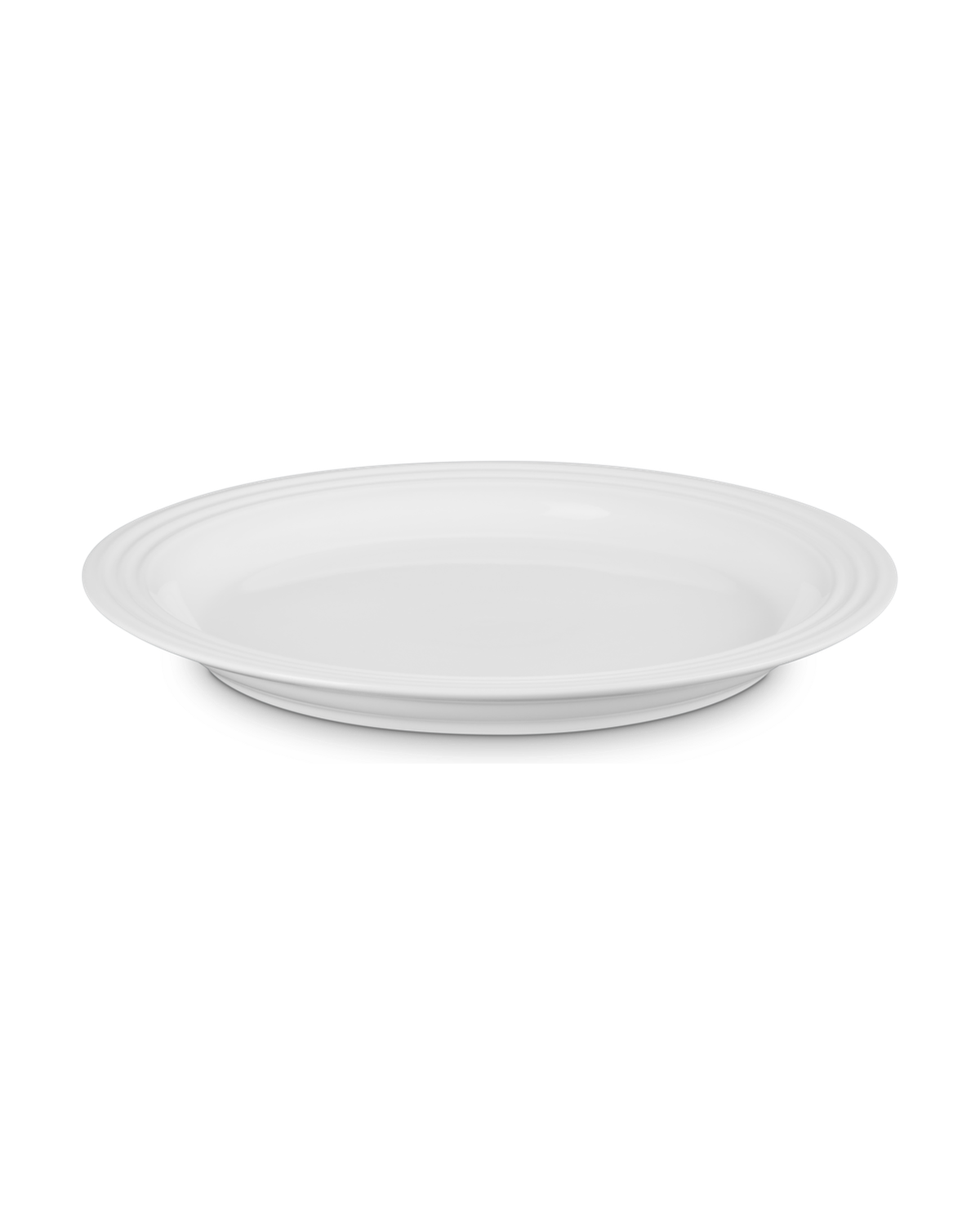 Le Creuset Stoneware Dinner Plate – White