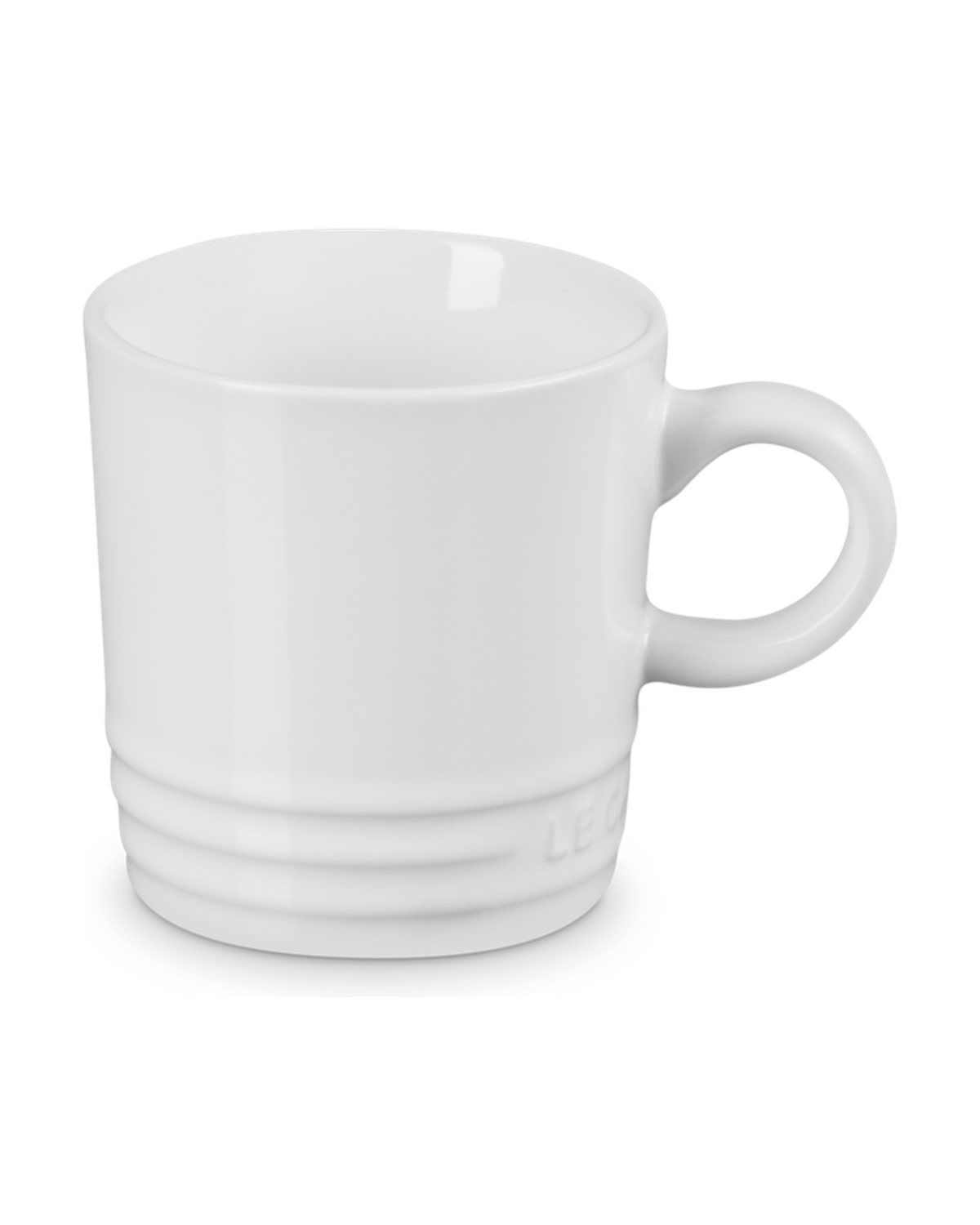 Le Creuset Stoneware Espresso Mug – White