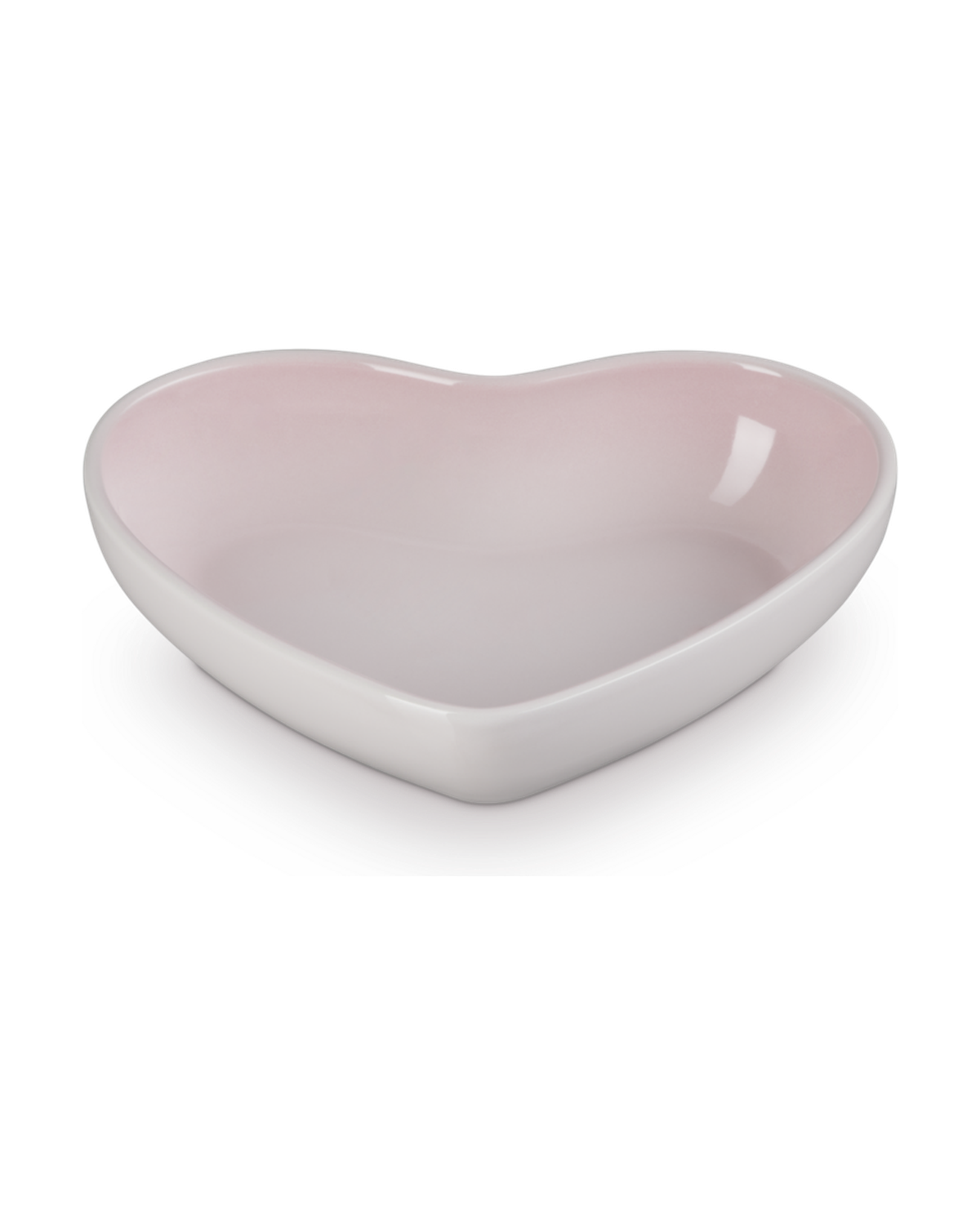 Le Creuset Stoneware Heart Bowl – Shell Pink