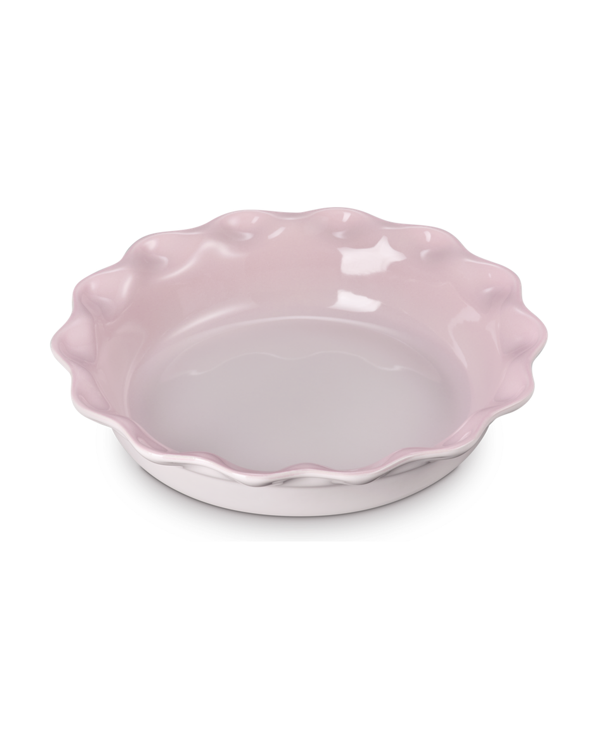 Le Creuset Stoneware Heritage Round Pie Dish – Shell Pink