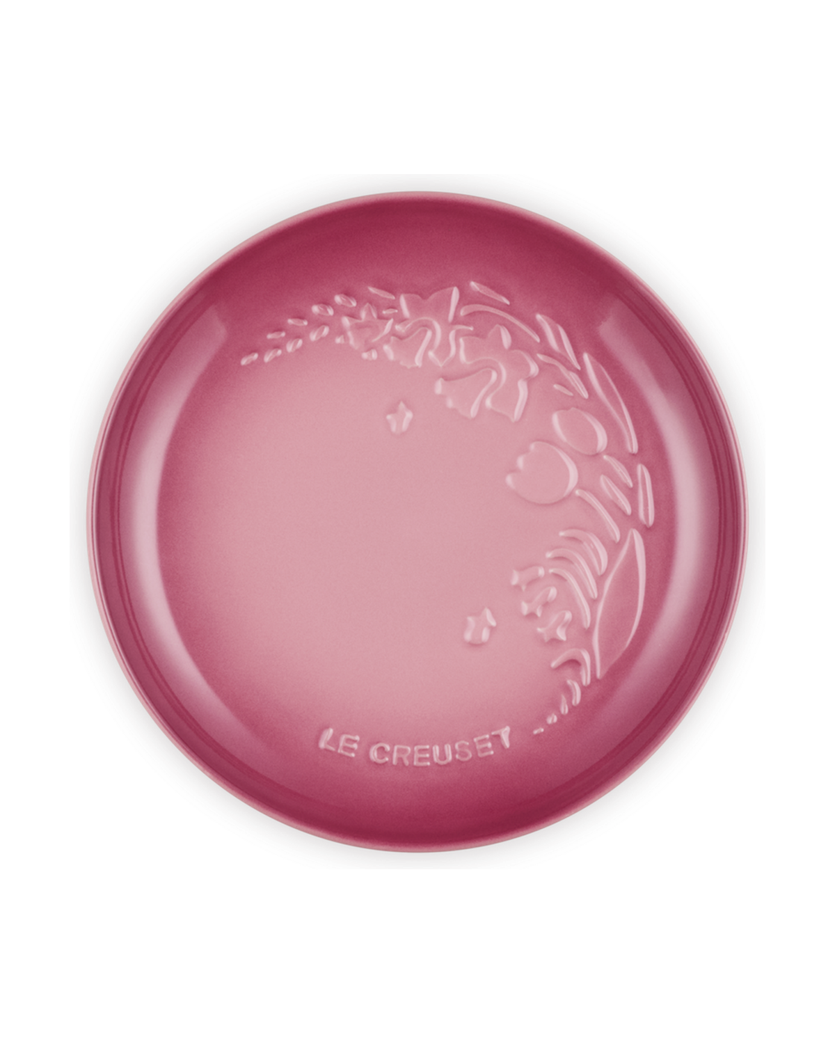 Le Creuset Stoneware Jardin Plate – Rose Quartz