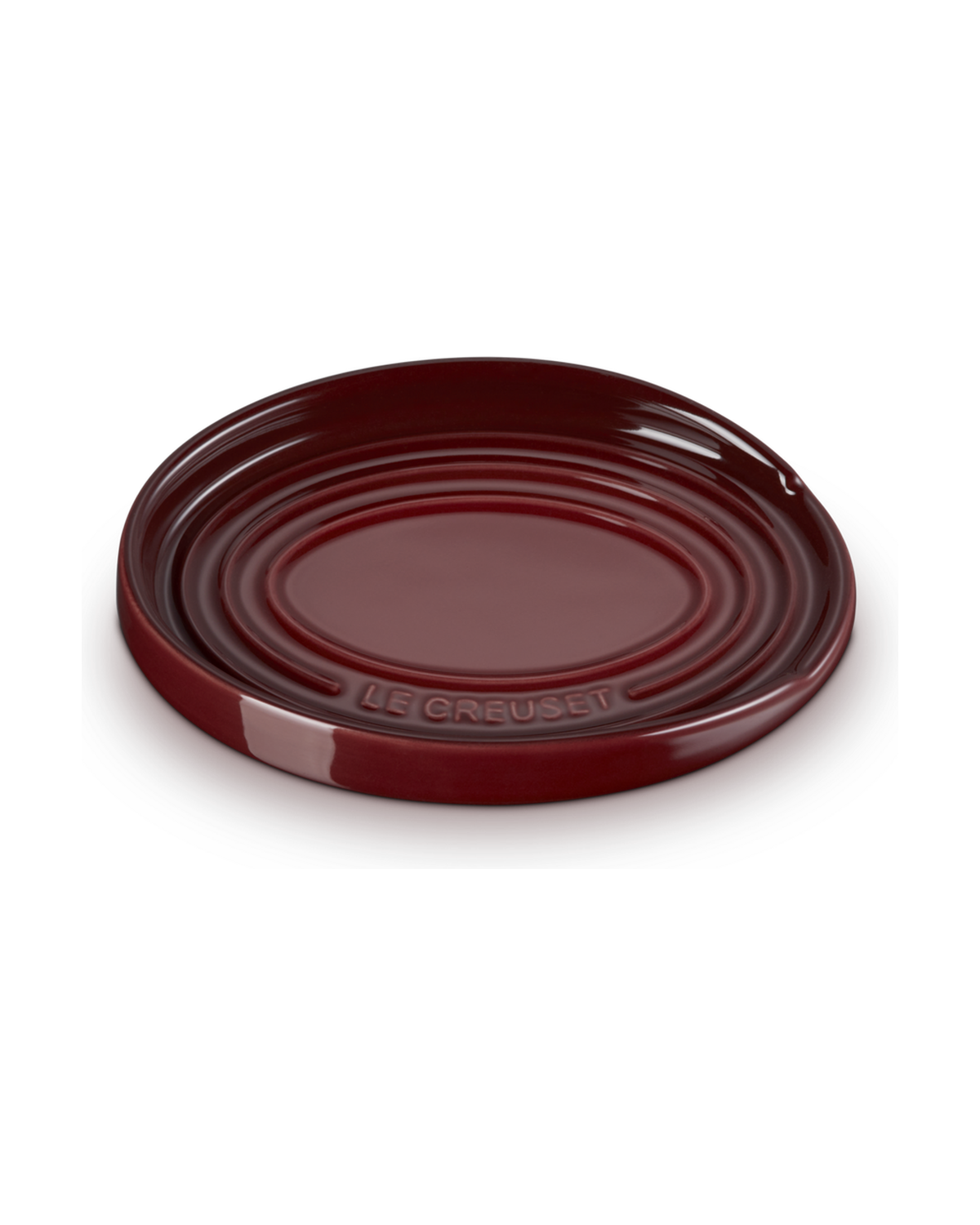 Le Creuset Stoneware Oval Spoon Rest – Garnet