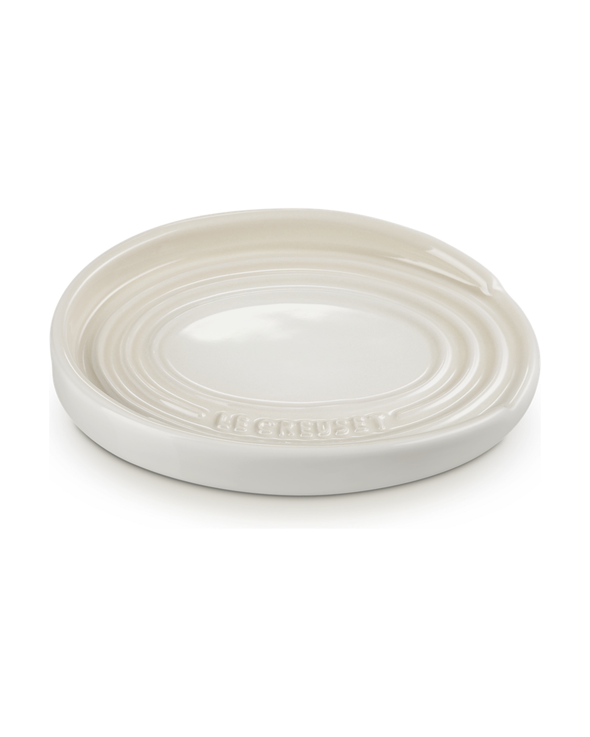 Le Creuset Stoneware Oval Spoon Rest – Meringue