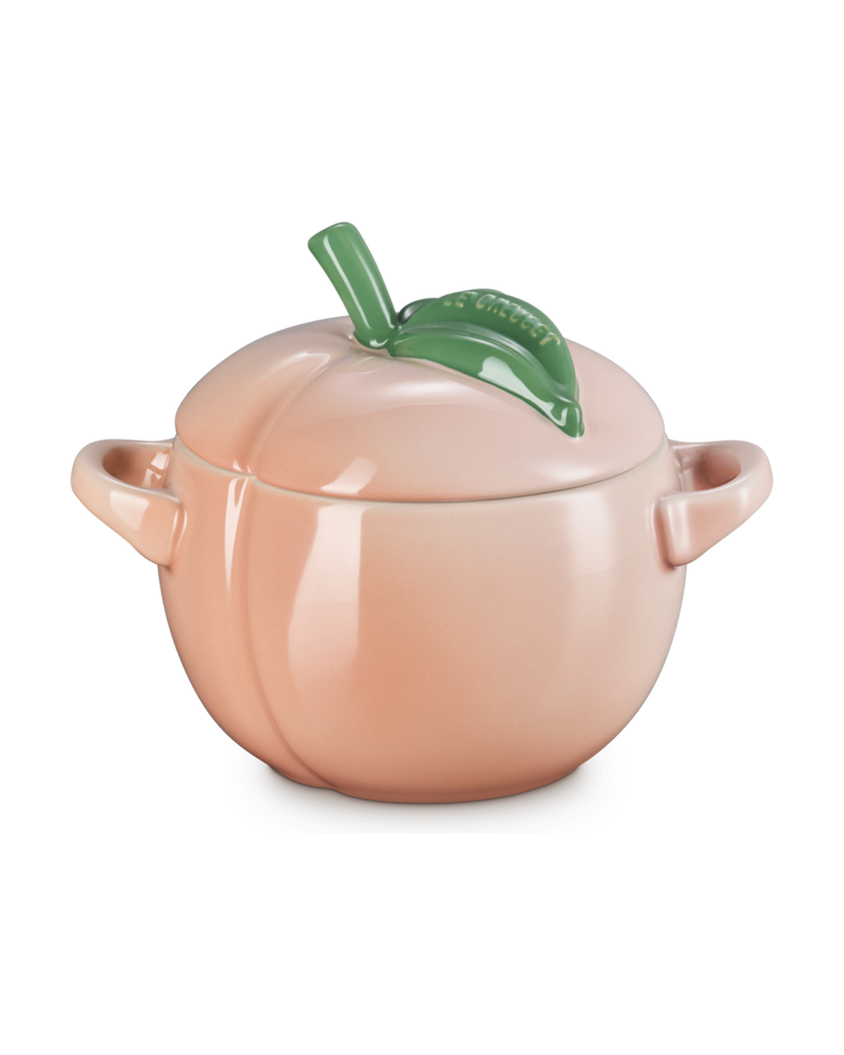 Le Creuset Stoneware Peach Cocotte – Peche
