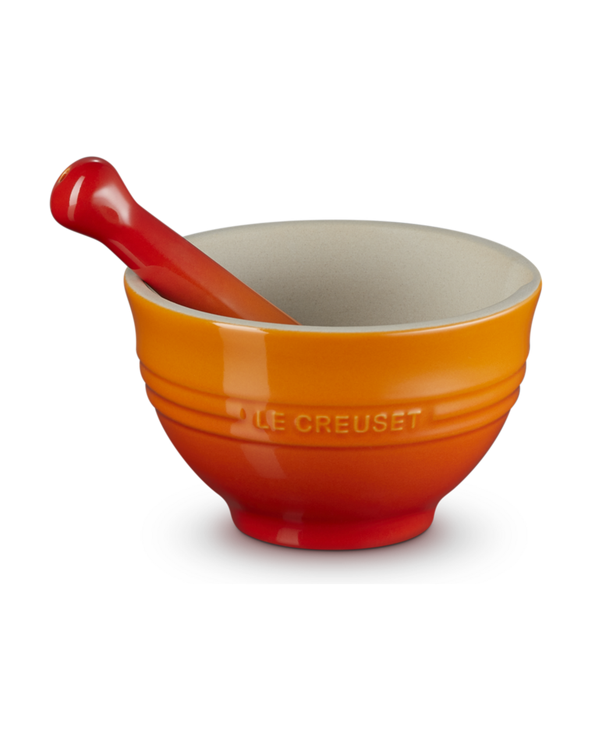 Le Creuset Stoneware Pestle and Mortar – Volcanic