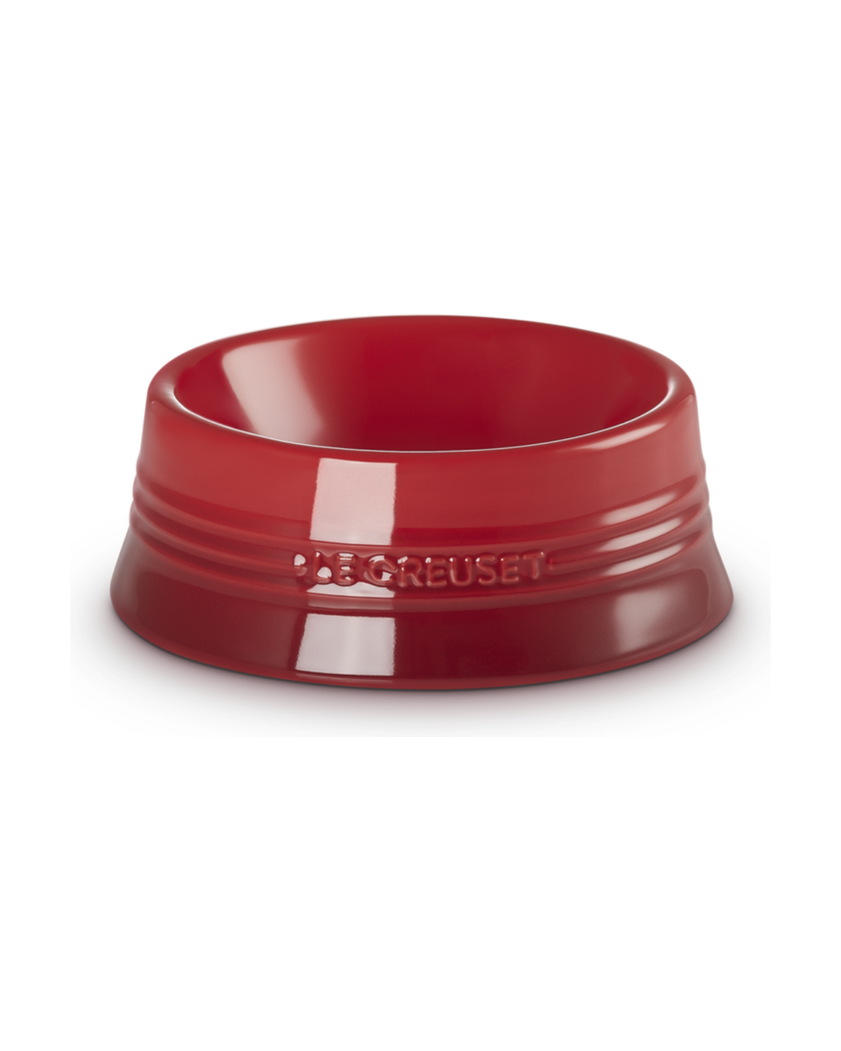 Le Creuset Stoneware Pet Bowl – Cerise