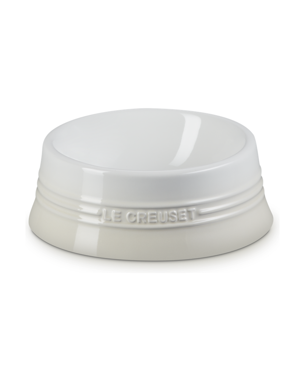 Le Creuset Stoneware Pet Bowl – Meringue