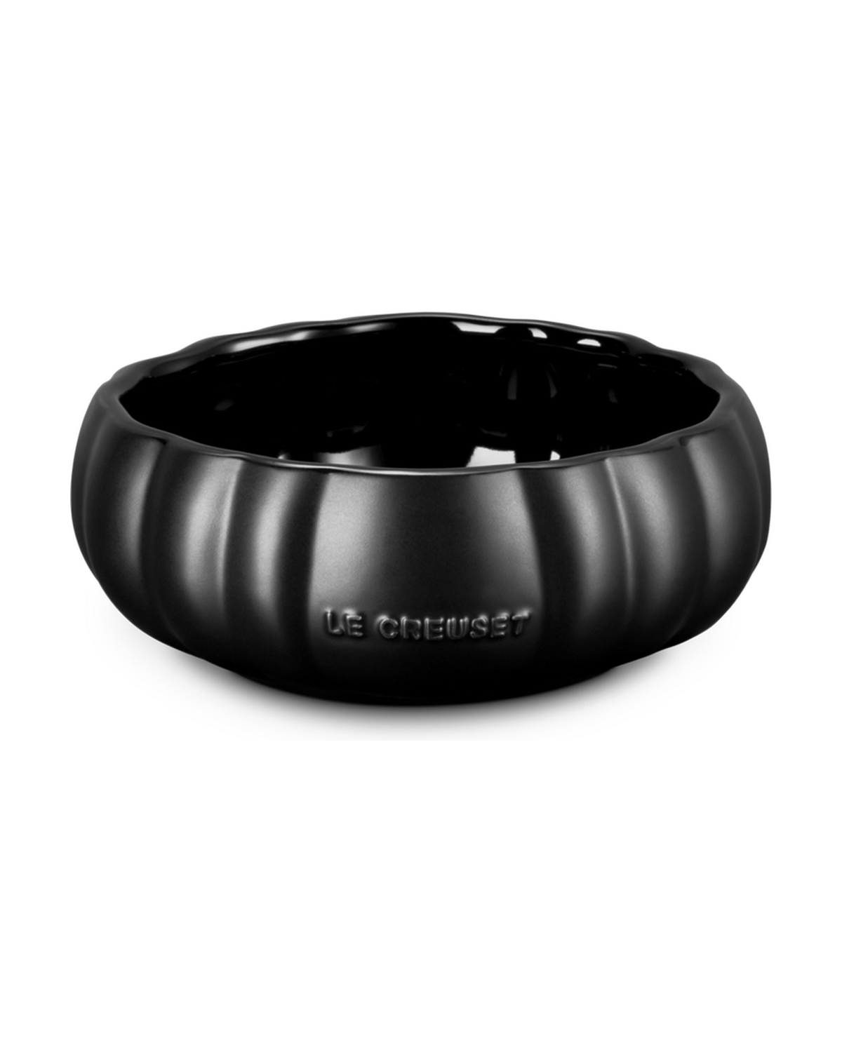 Le Creuset Stoneware Pumpkin Bowl – Satin black