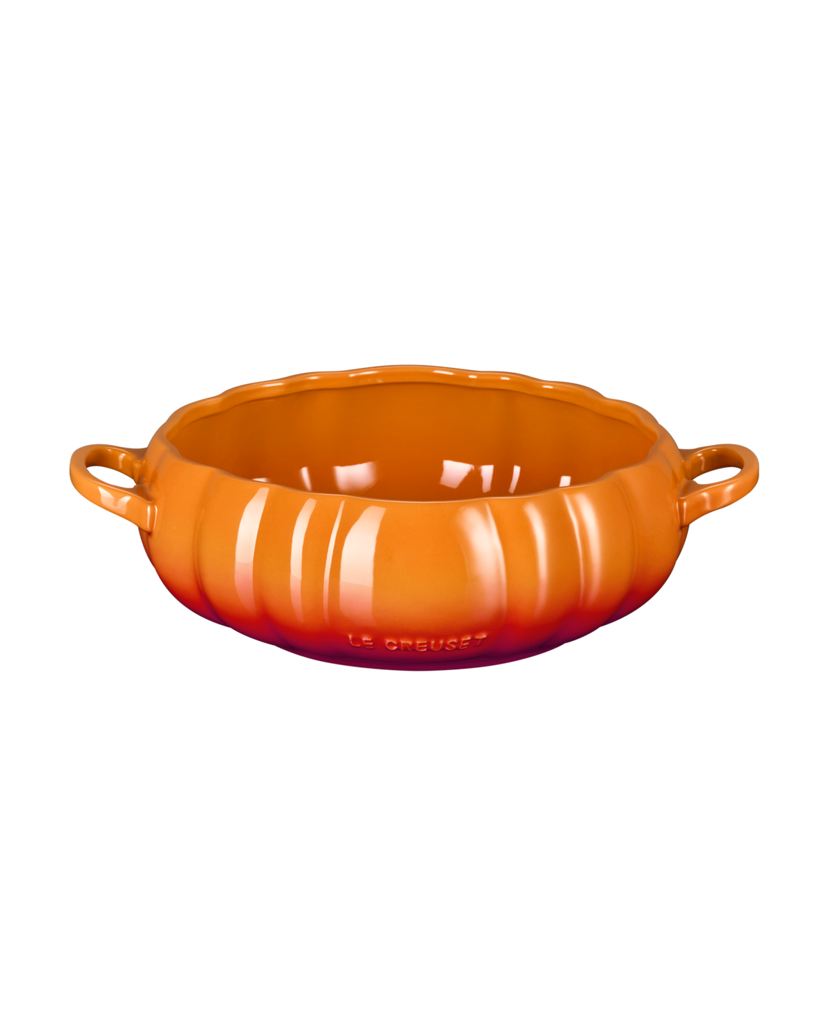 Le Creuset Stoneware Pumpkin Serving Bowl – Volcanic