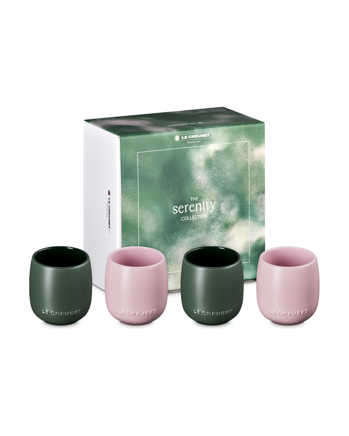 Le Creuset Stoneware Serenity Set of 4 Tumblers – Multicolour
