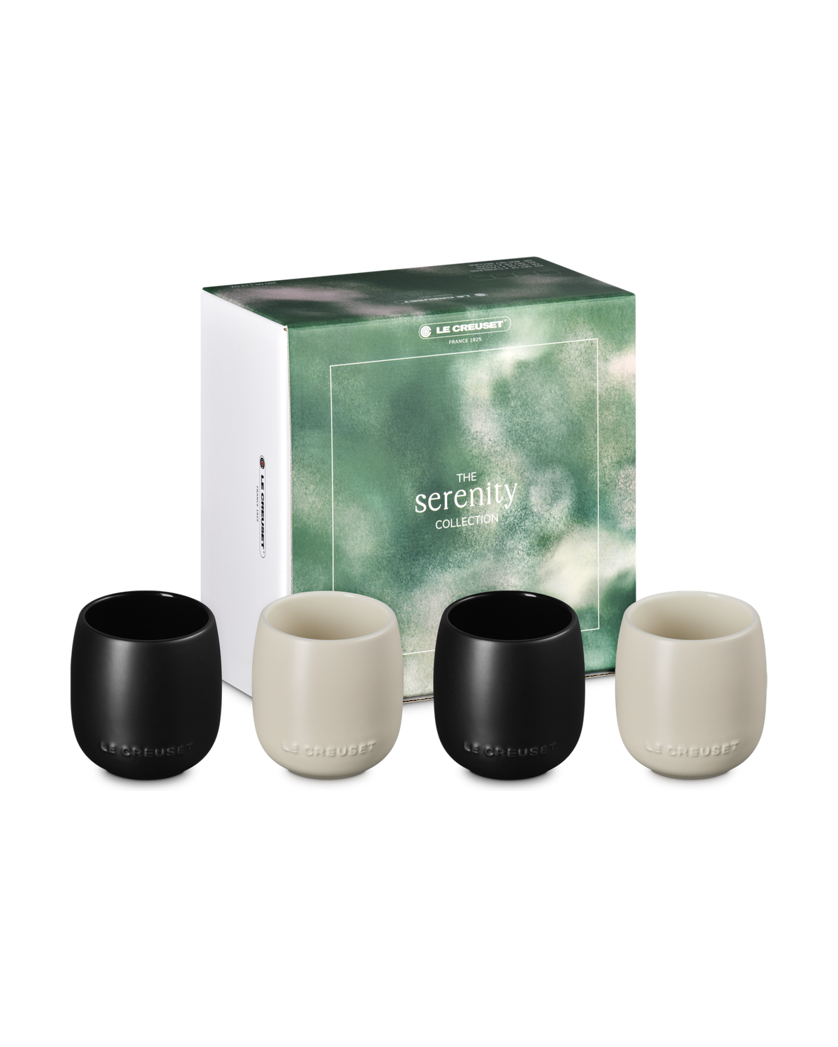 Le Creuset Stoneware Serenity Set of 4 Tumblers – Multicolour