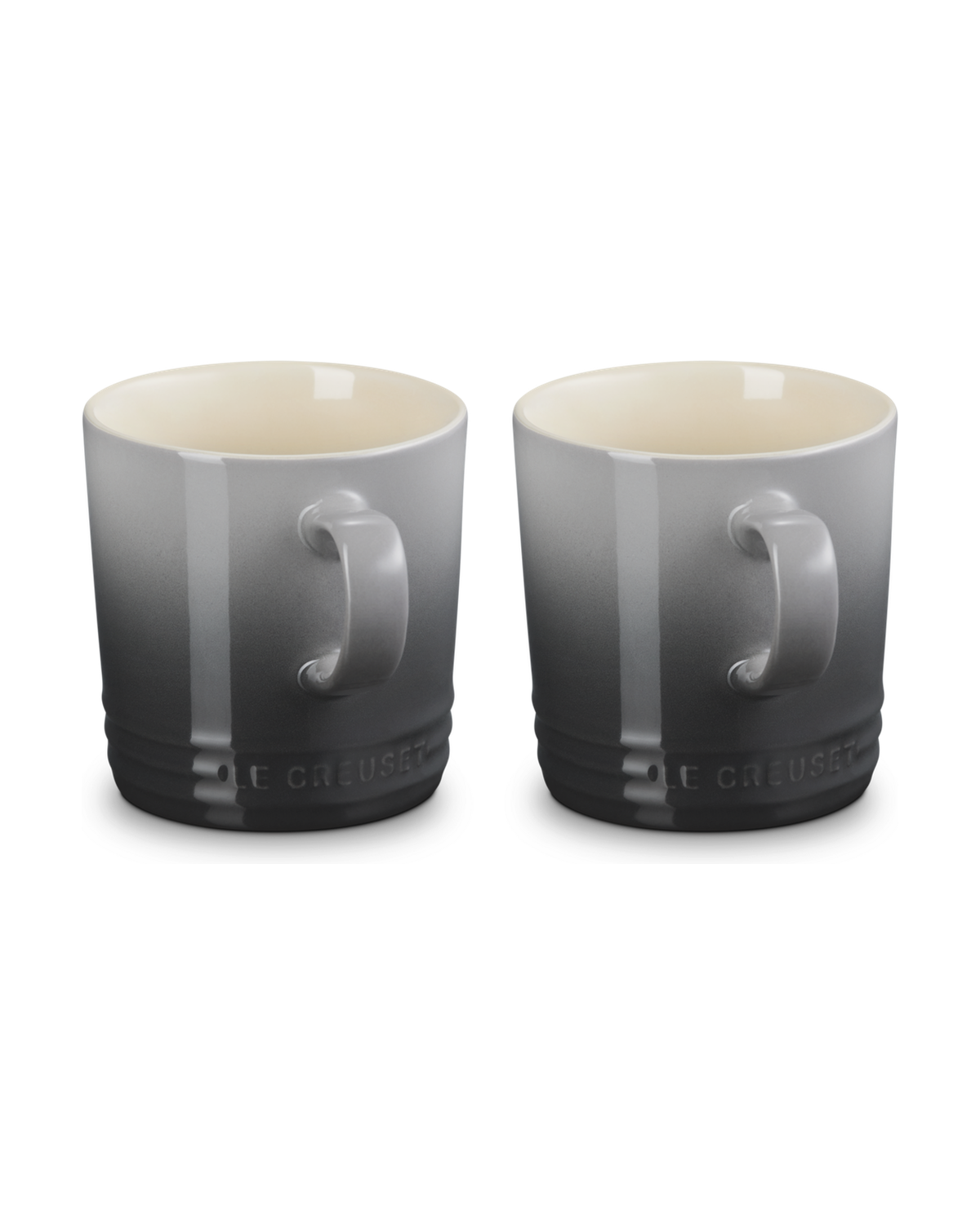 Le Creuset Stoneware Set of 2 Mugs – Flint