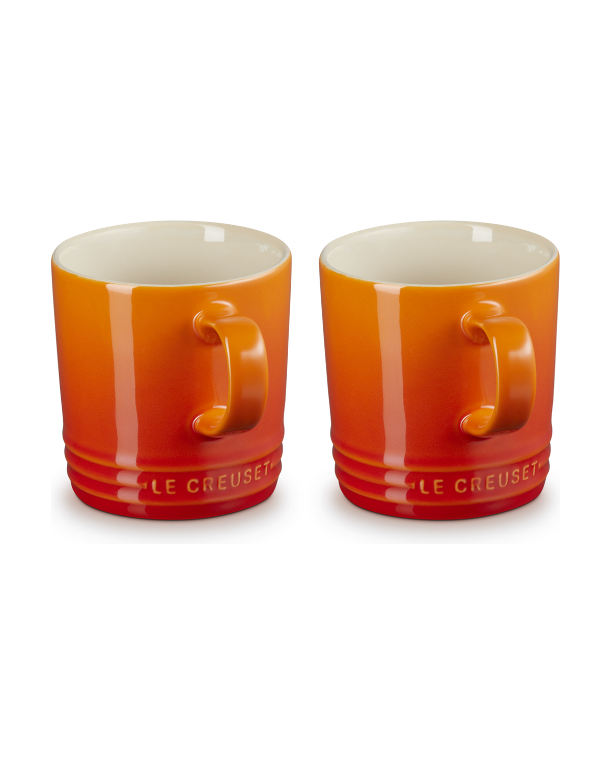 Le Creuset Stoneware Set of 2 Mugs – Volcanic