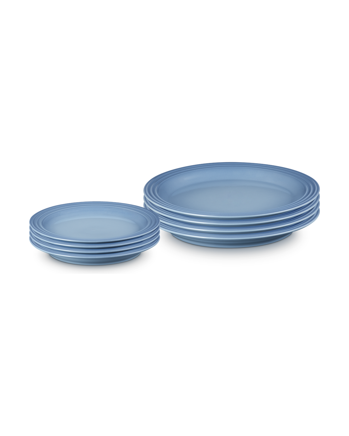 Le Creuset Stoneware Vancouver 8-piece Dinnerware Set – Chambray