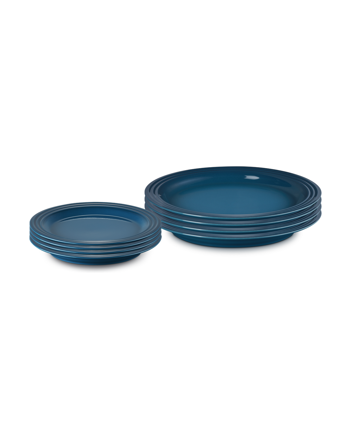 Le Creuset Stoneware Vancouver 8-piece Dinnerware Set – Deep Teal