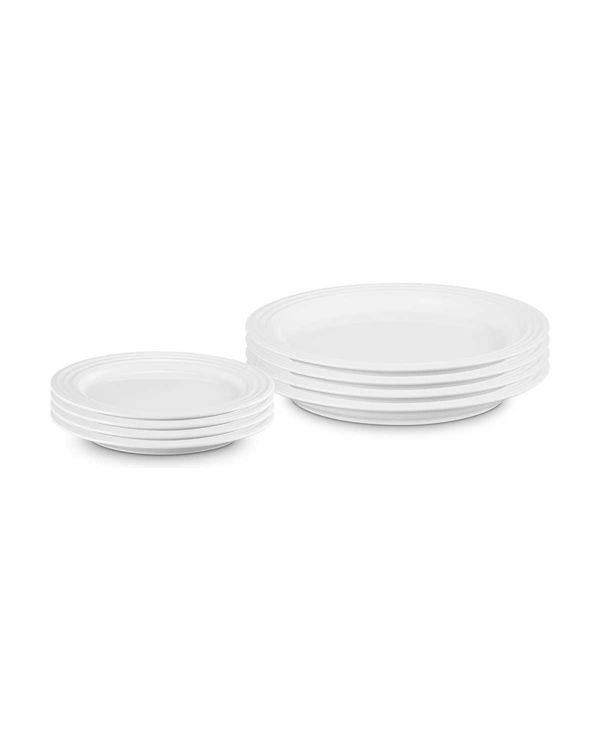 Le Creuset Stoneware Vancouver 8-piece Dinnerware Set – White