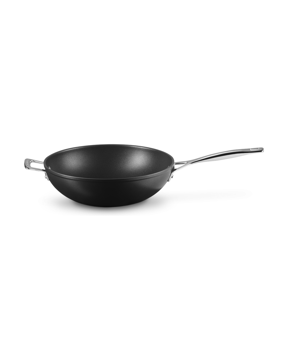 Le Creuset Toughened Non-Stick Stir-Fry Wok with Helper Handle