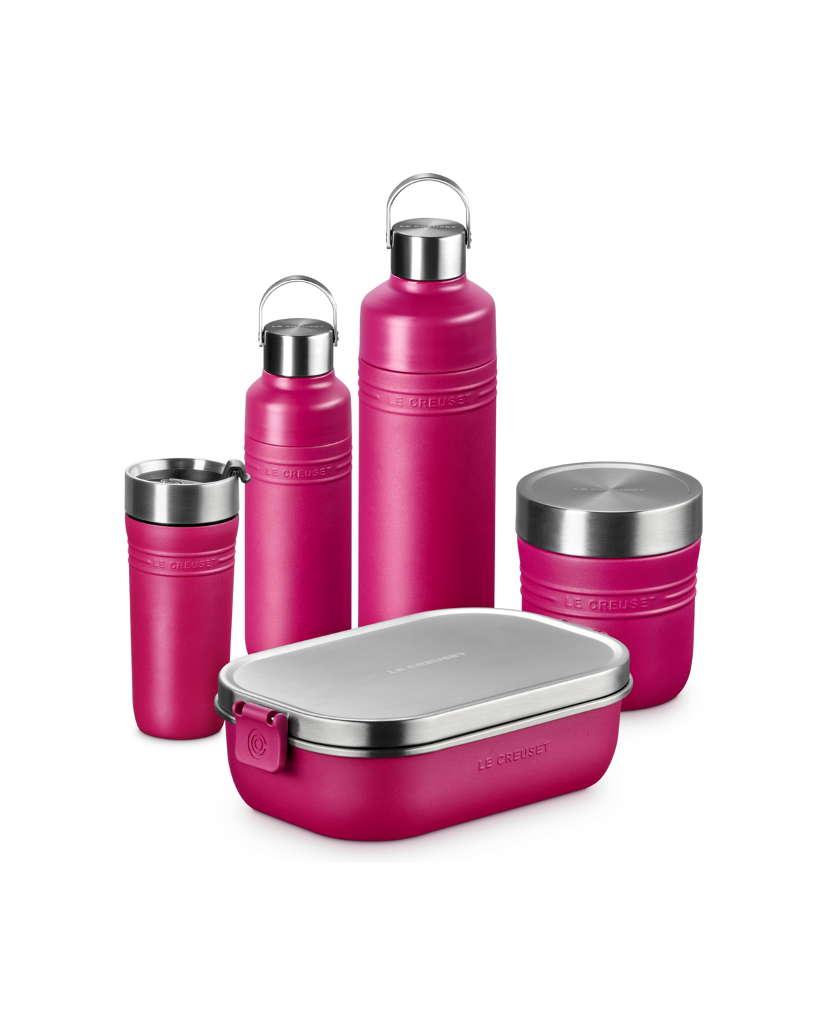 Le Creuset Ultimate On The Go Dining Set – Berry