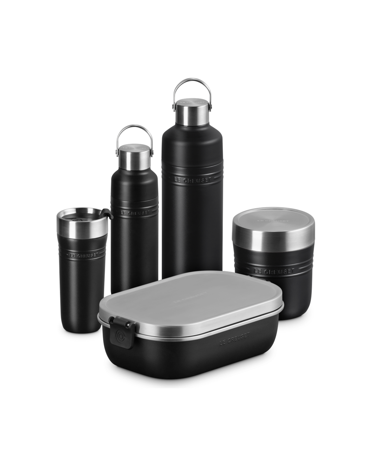 Le Creuset Ultimate On The Go Dining Set – Black