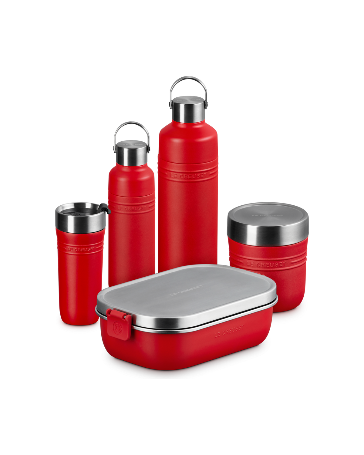 Le Creuset Ultimate On The Go Dining Set – Cerise